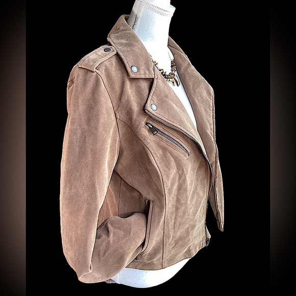 Levi’s Suede-look Moto Jacket. H1 - Picture 2 of 16